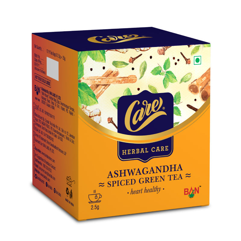 Care ashwagandha spice green tea