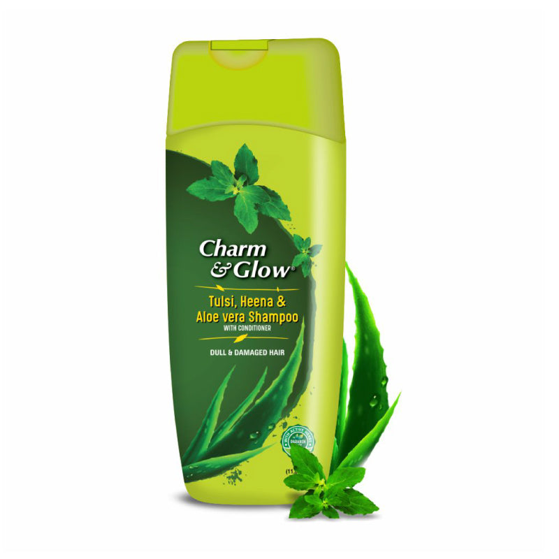 Tulsi, Heena & Aloevera Herbal Shampoo