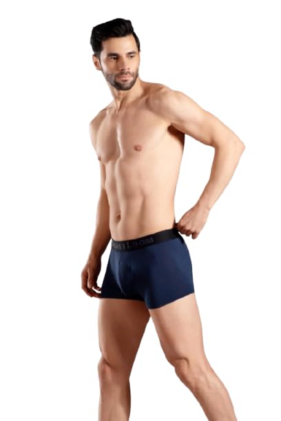 The Secret Loom Men's Trunk - 95% Bamboo, 5% Elastane - Premium Underwear for Men, Soft and Breathable Bamboo Trunks