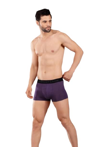 The Secret Loom Men's Trunk - 92% Modal, 8% Elastane - Premium Underwear for Men