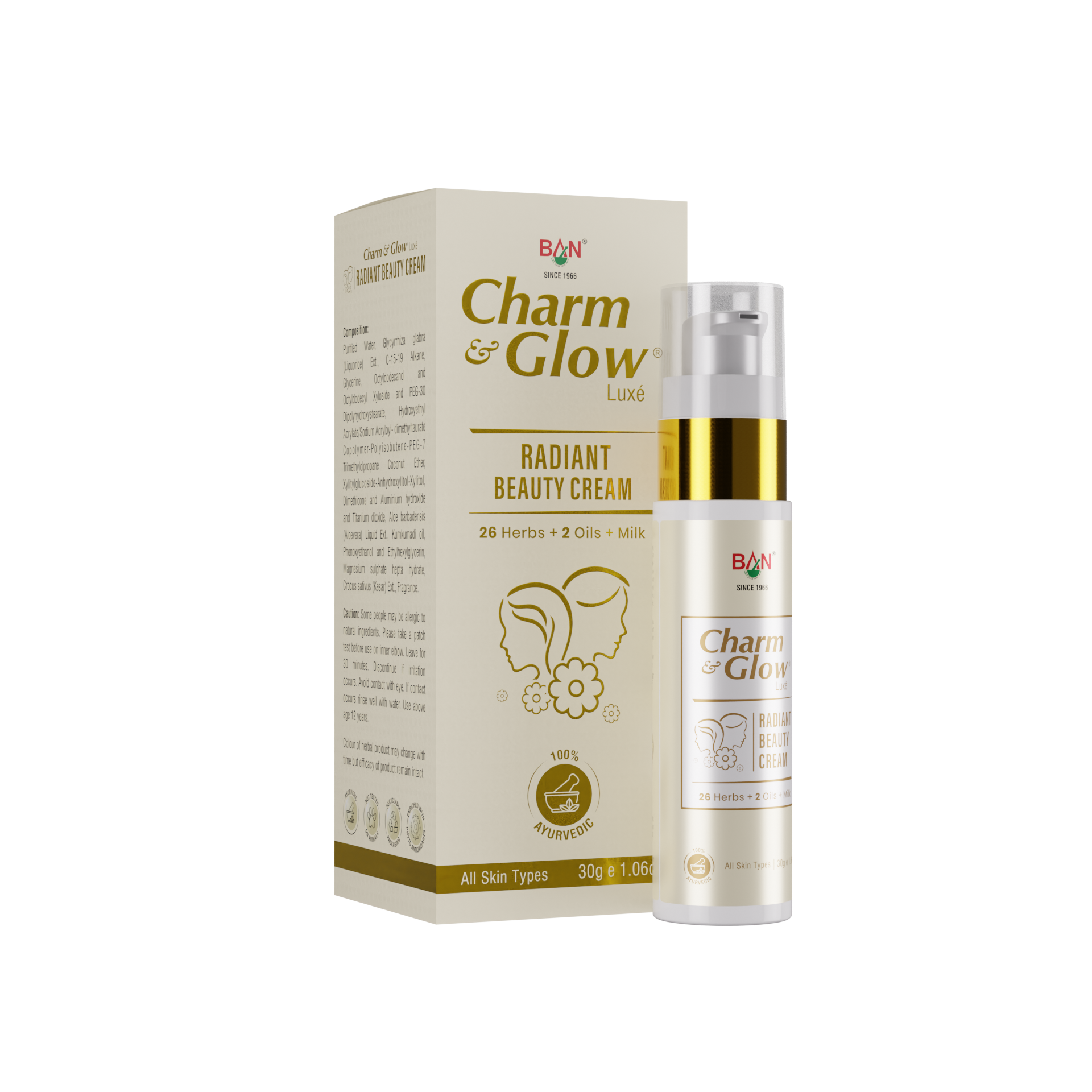 Charm & Glow Luxe Radiant Beauty Cream