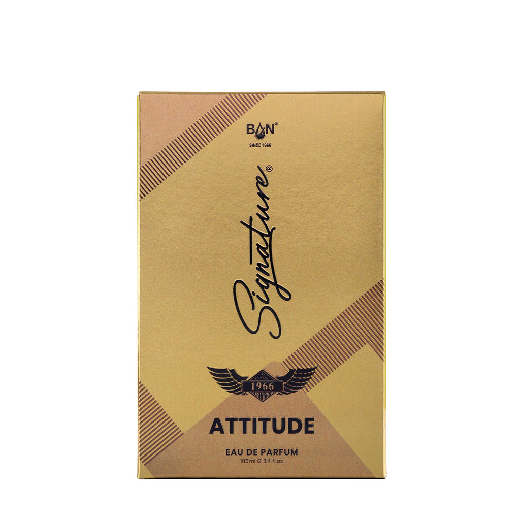 ATTITUDE – Men's Eau De Parfum - 100ml | Warm Spicy Leather Fragrance