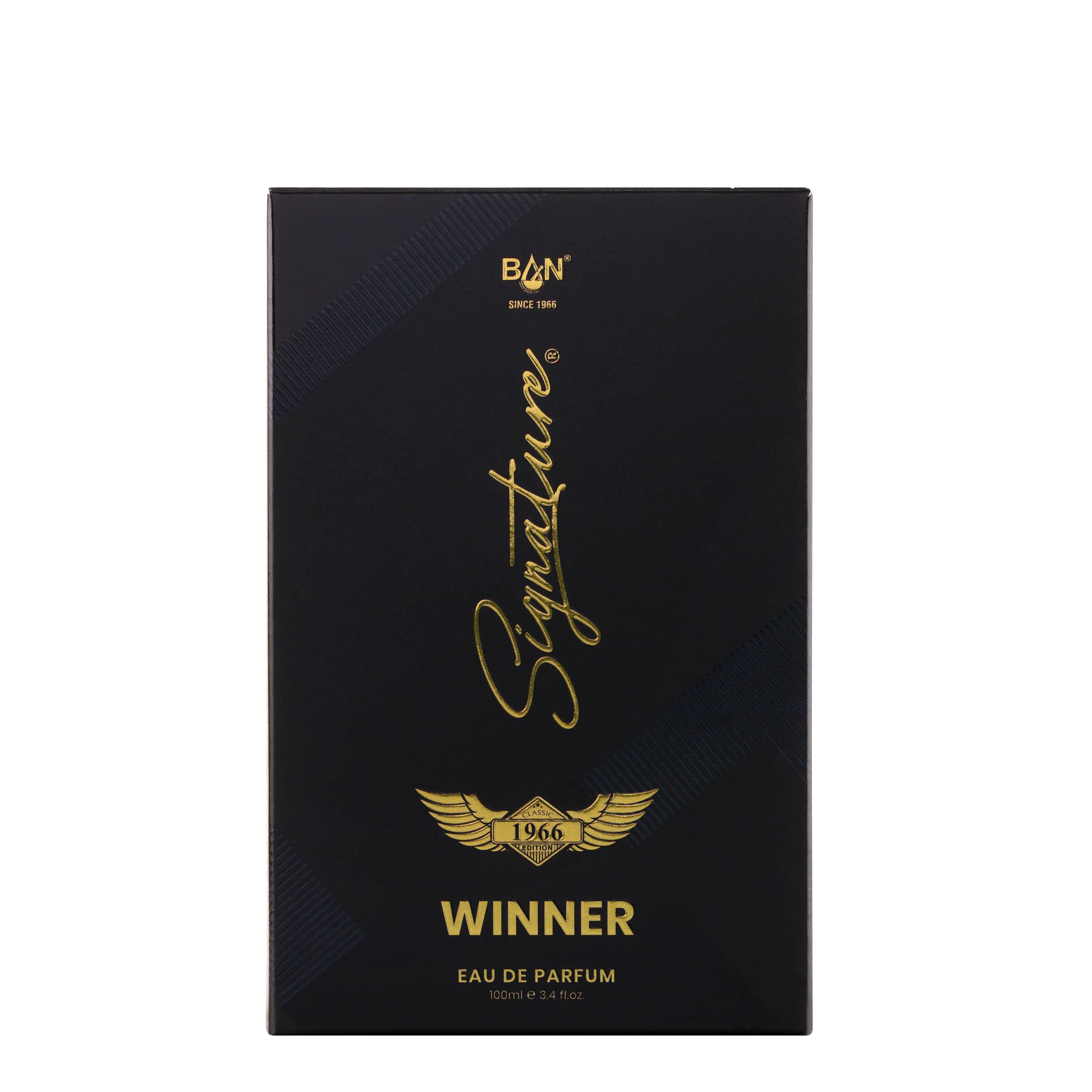 WINNER – Women's Eau De Parfum - 100ml | Empowering Amber Floral Fragrance