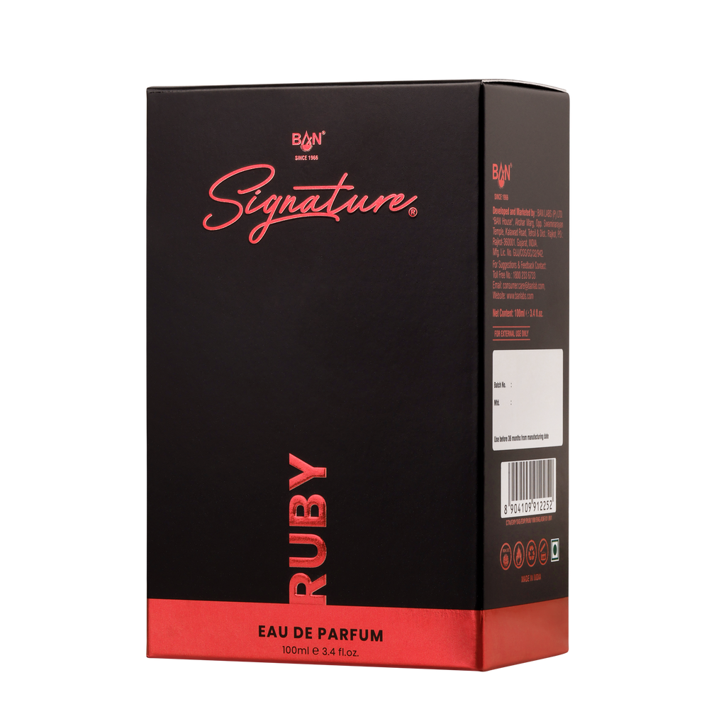RUBY – Men's Eau De Parfum - 100ml | Aromatic Woody Fragrance