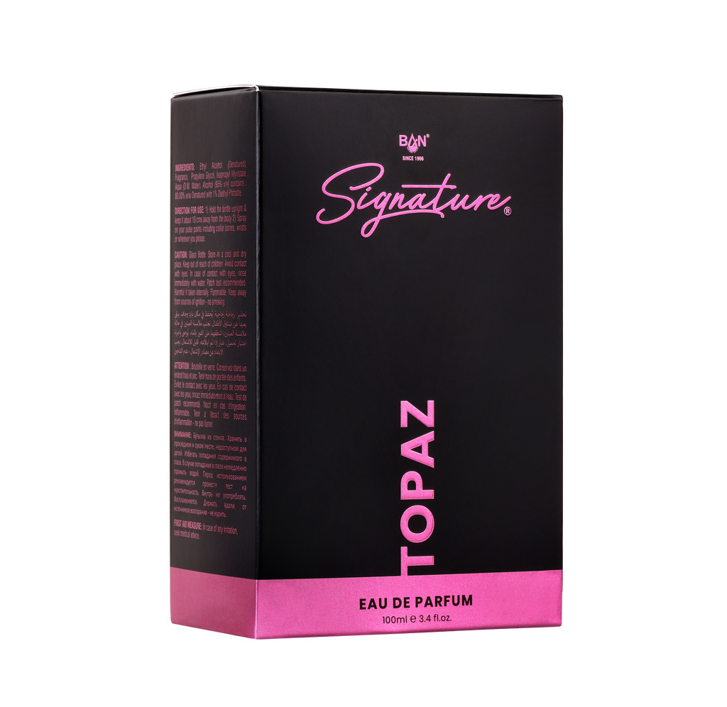 TOPAZ Signature Duo – Women's 100ml EDP & 150ml Deodorant Combo | Radiant Floral Fruity