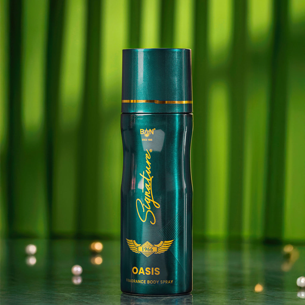 OASIS – Men's Perfume Deodorant - 150ml | Clean Fresh Woody Body Spray