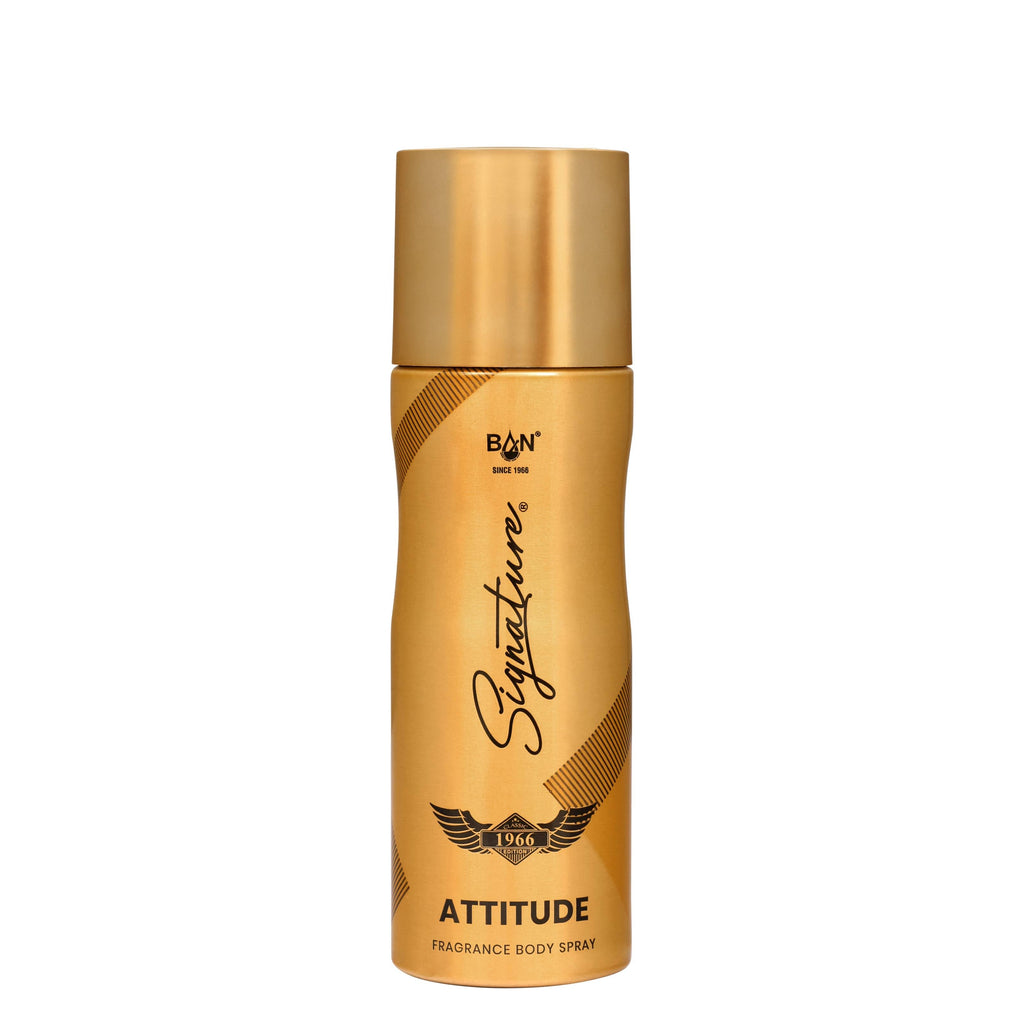 ATTITUDE Signature Duo – Men's 100ml EDP & 150ml Deodorant Combo | Warm Spicy Leather
