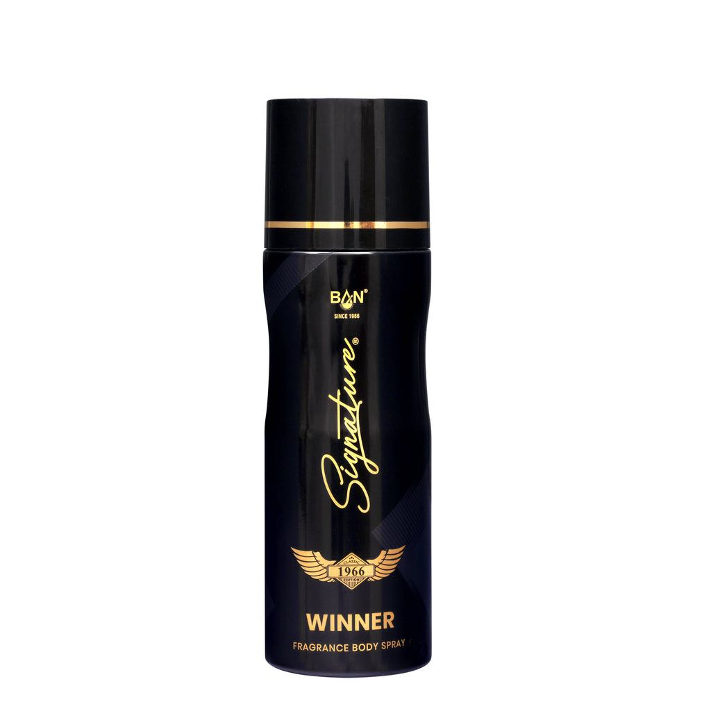 WINNER – Women's Perfume Deodorant - 150ml | Empowering Amber Floral Body Spray