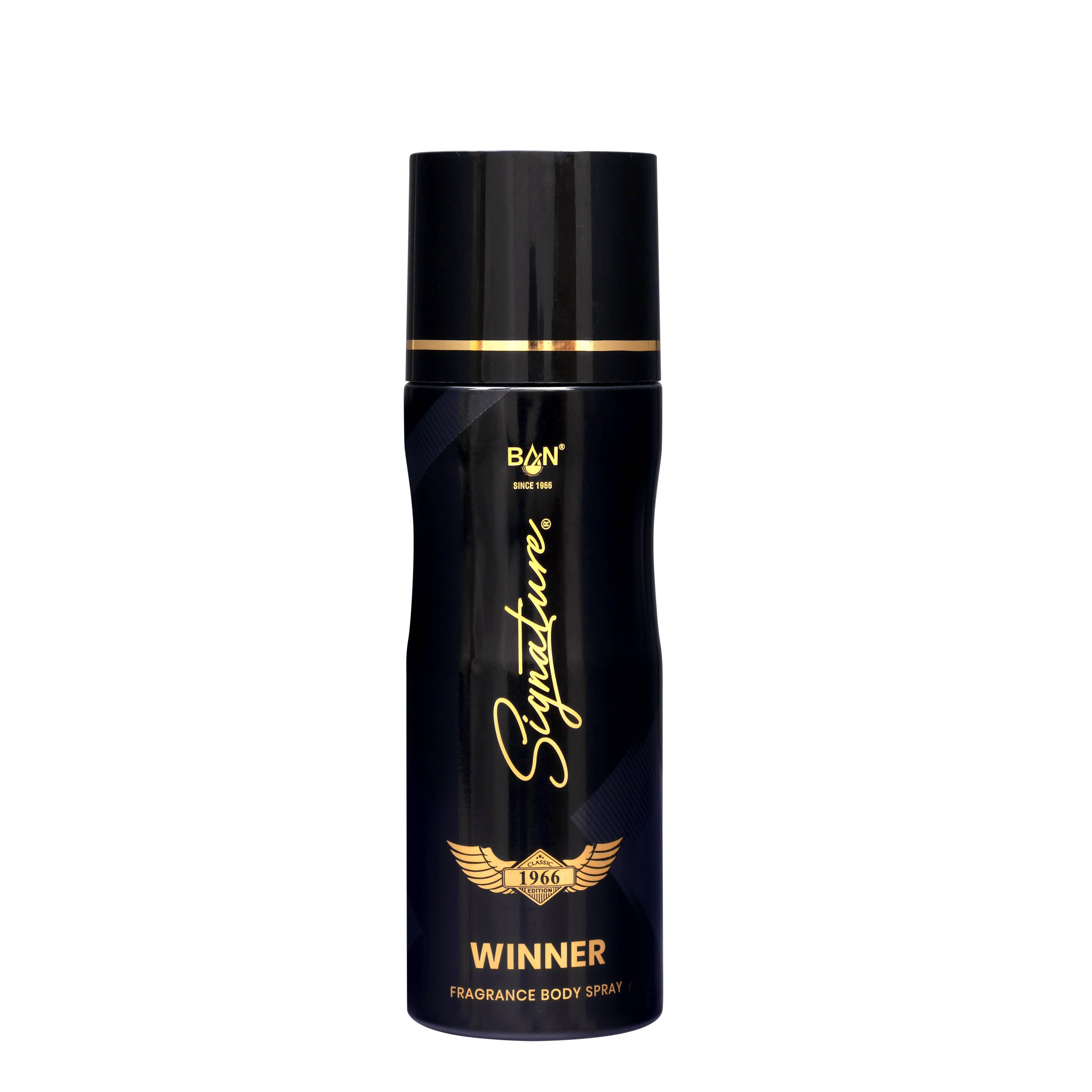 WINNER – Women's Perfume Deodorant - 150ml | Empowering Amber Floral Body Spray