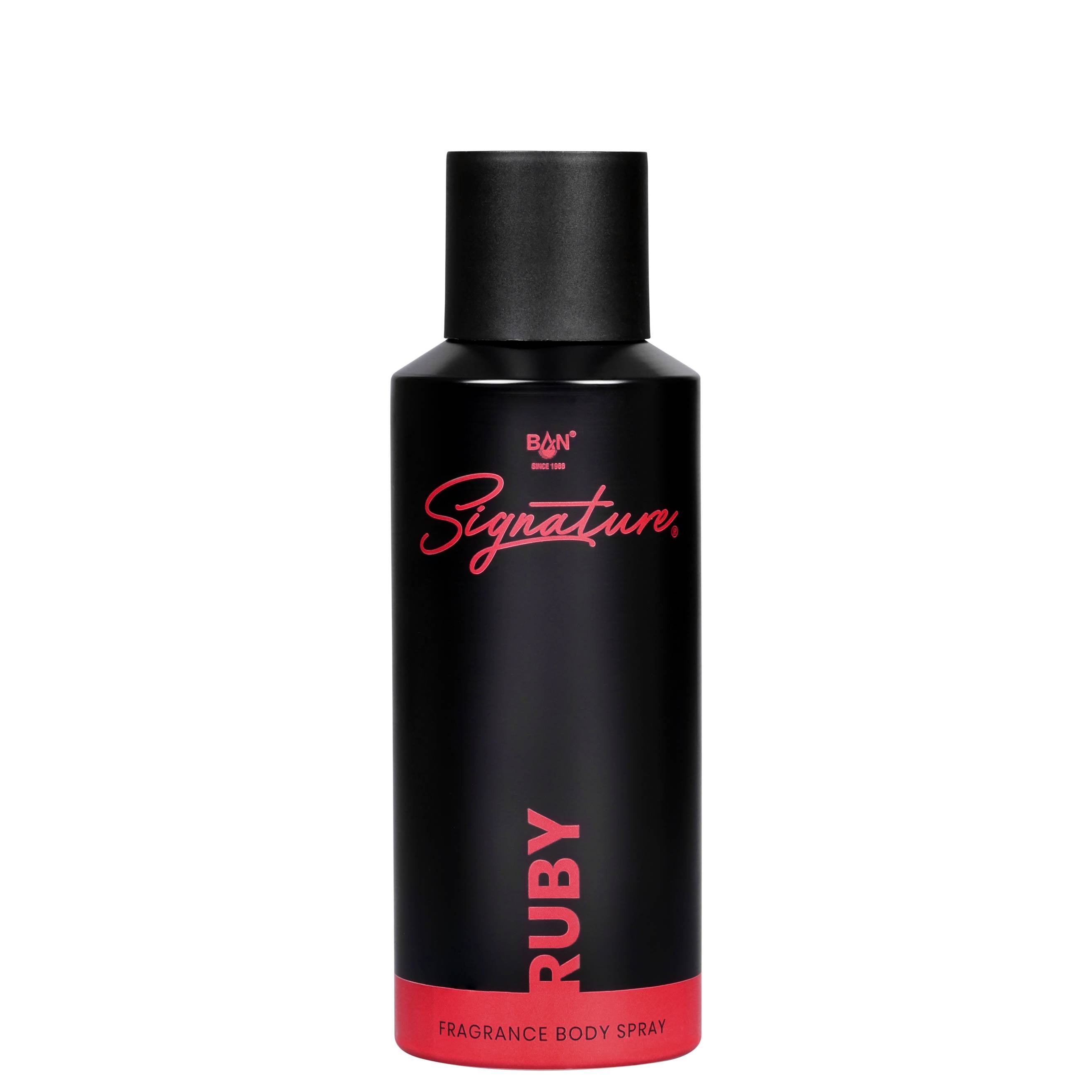 RUBY – Men's Perfume Deodorant - 150ml | Fresh Aromatic Woody Body Spray