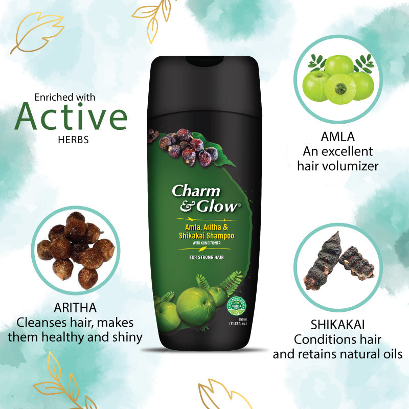 Amla Aritha Shikakai Shampoo