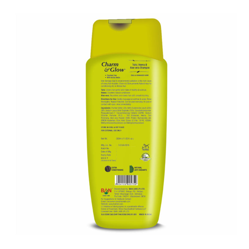 Tulsi, Heena & Aloevera Herbal Shampoo