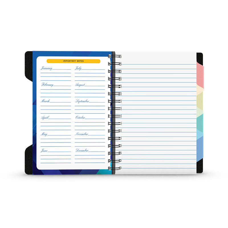 Premium Single Subject Wiro Notebook 70GSM (160 Pages)