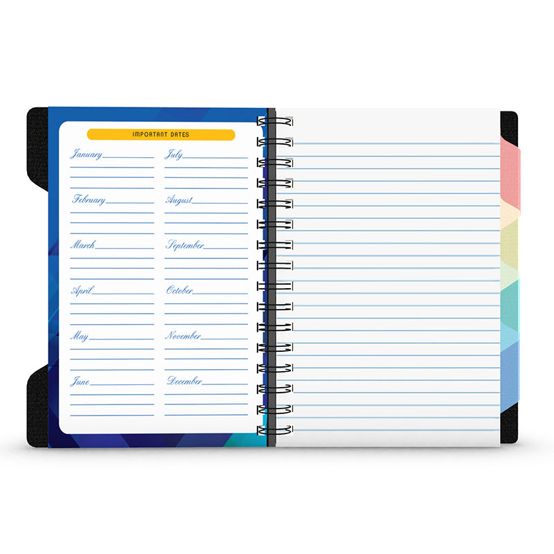 Premium Single Subject Wiro Notebook 70GSM (160 Pages)