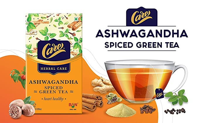 Ashwagandha Spiced Green Tea - Organic