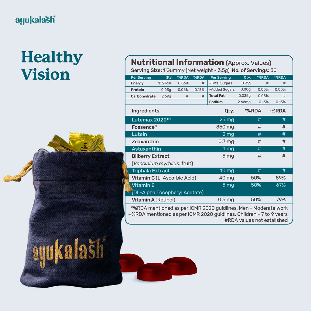 Ayukalash Eye care - Healthy Vision Gummies