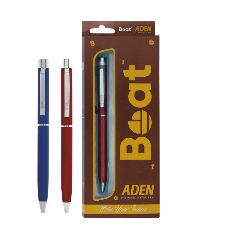 Aden Designer Metal Ball Pen Gift Pack 0.7MM