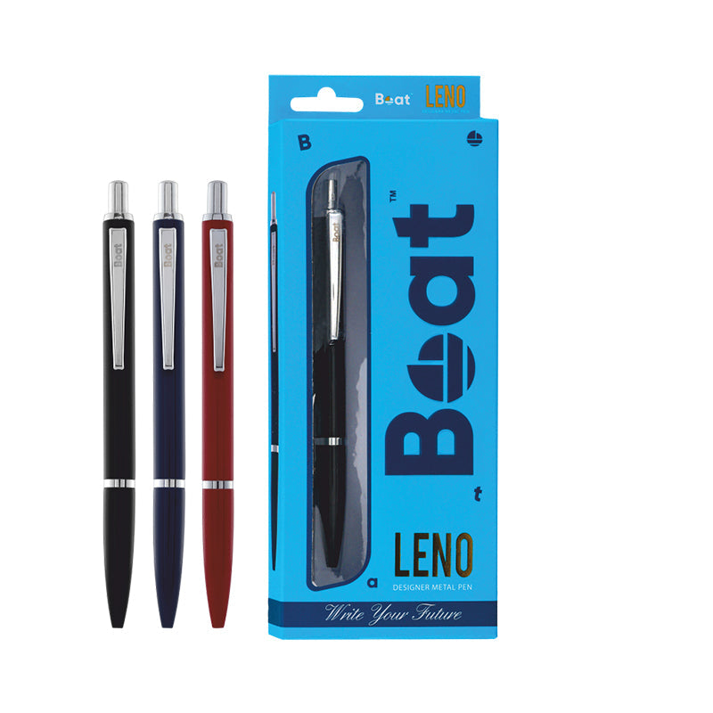 Leno Designer Metal Ball Pen Gift Pack 0.7MM