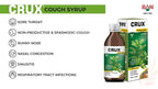Crux Cough Syrup With Tulsi pack of 3