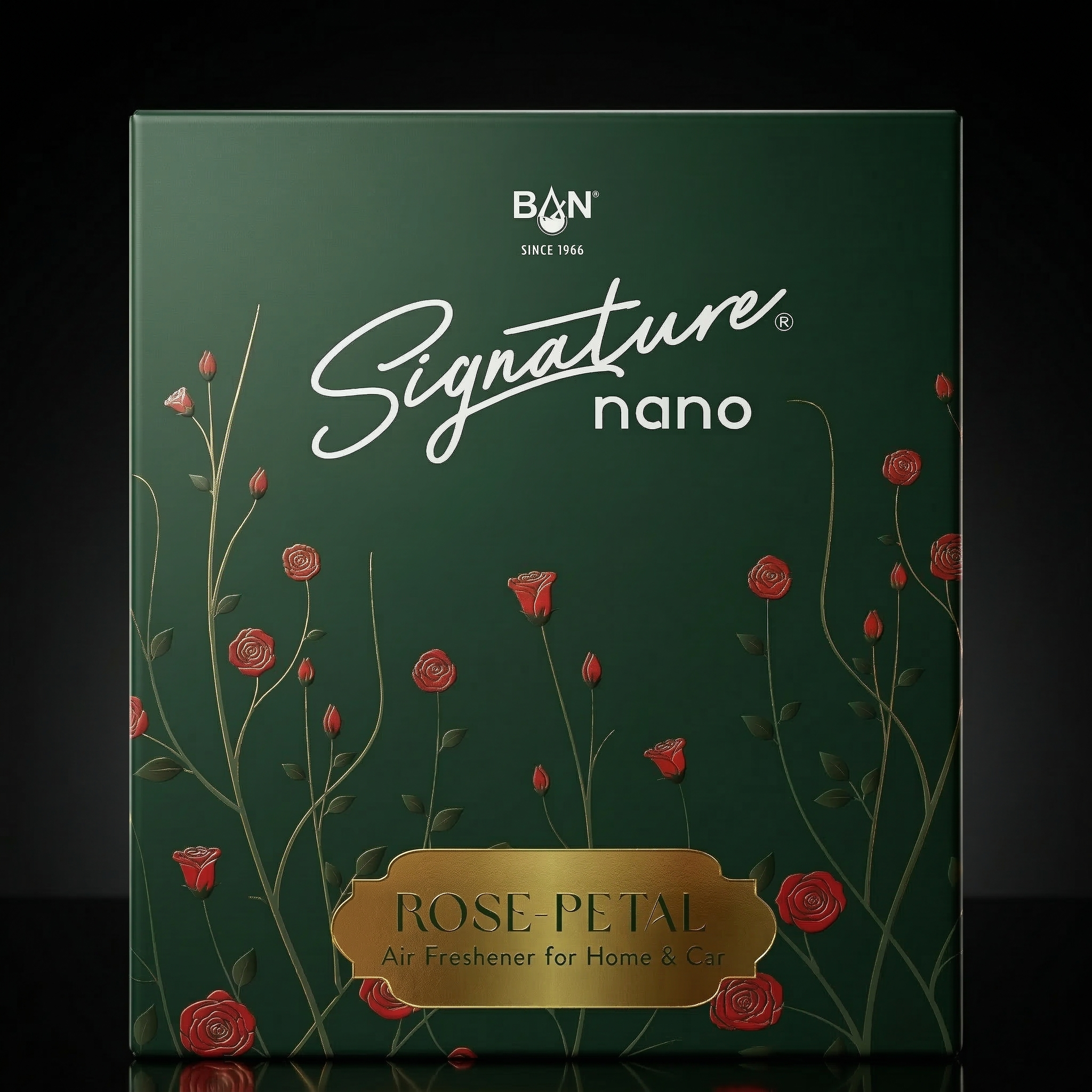 SIGNATURE NANO AIR FRESHENER HOME & CAR- ROSE PETALS 10G
