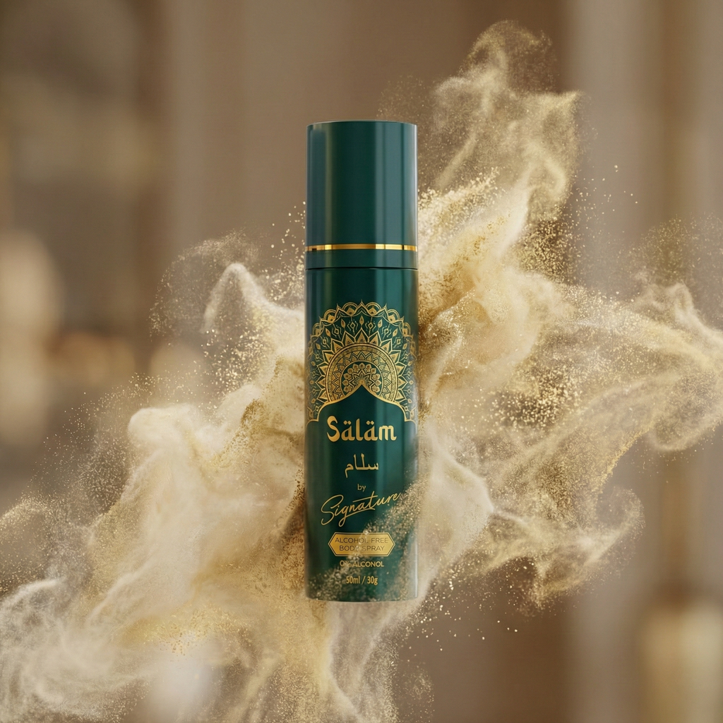 SIGNATURE PERFUME BODY SPRAY - NO ALCOHOL - 50ML - SALAM