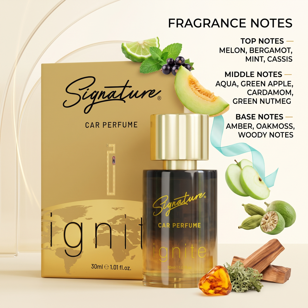 Signature Premium Car Perfume – 30 ML – Ignite