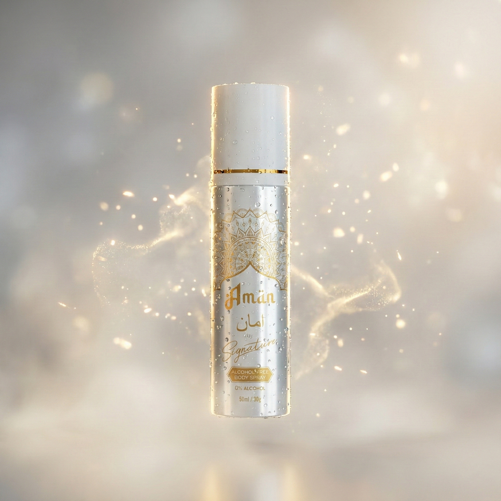 SIGNATURE PERFUME BODY SPRAY - NO ALCOHOL - 50ML - AMAN