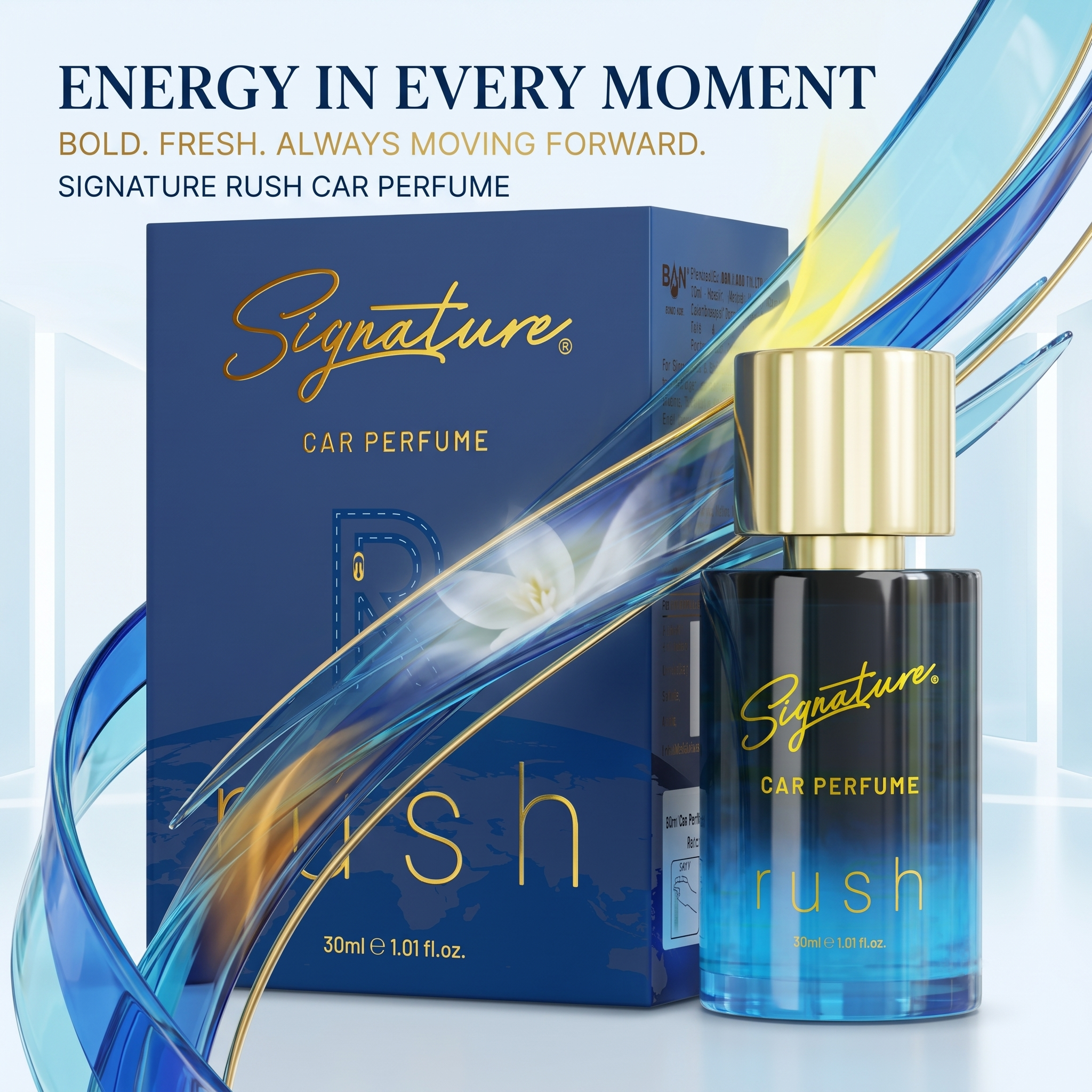 Signature Premium Car Perfume – 30 ML – Rush
