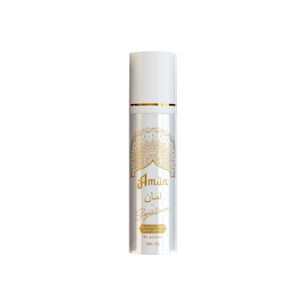 SIGNATURE PERFUME BODY SPRAY - NO ALCOHOL - 50ML - AMAN