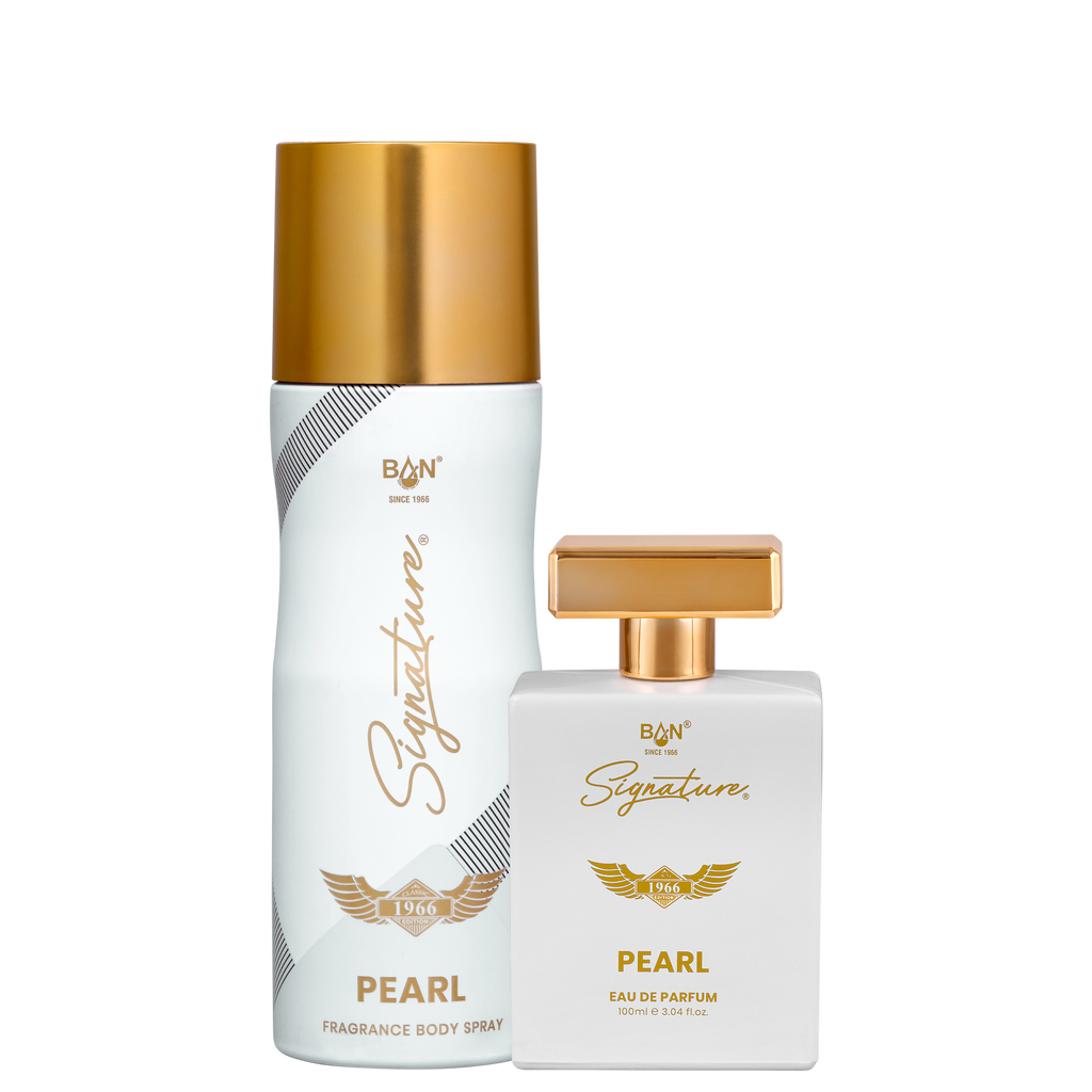 PEARL Signature Duo – Women's 100ml EDP & 150ml Deodorant Combo | Floral Fruity Gourmand