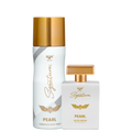 PEARL Signature Duo – Women's 100ml EDP & 150ml Deodorant Combo | Floral Fruity Gourmand