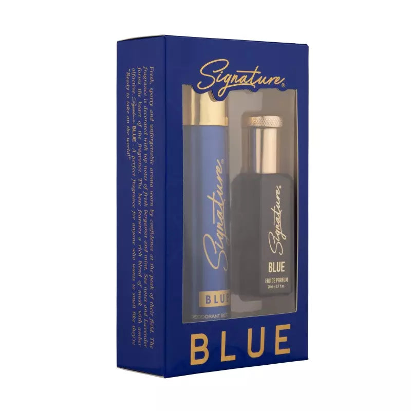 Signature Blue Body Spray 70 ML + Blue EDP 20 ML Gift Set Combo