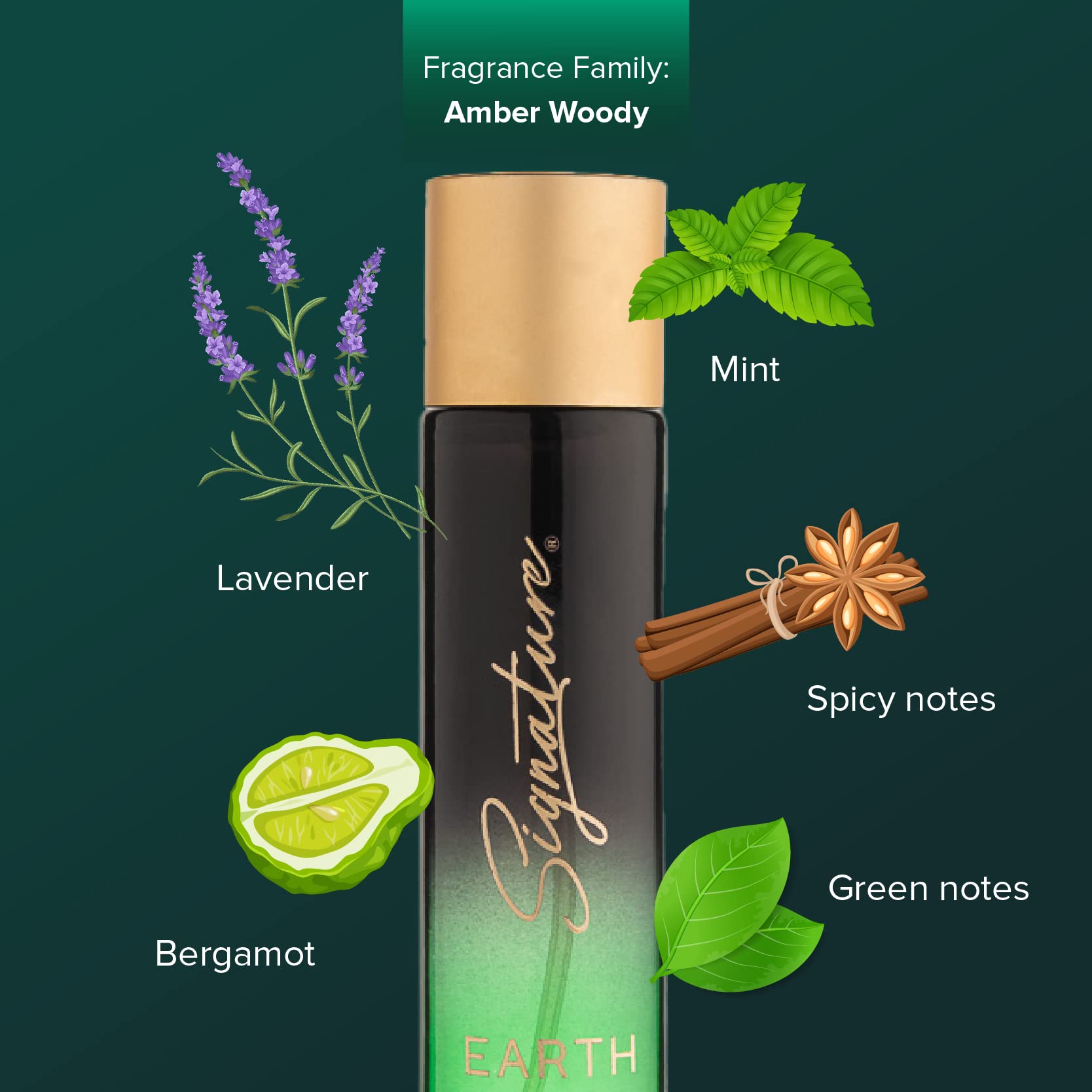 Signature Universe Series Combo of Earth & Mars EDP - 120 ml