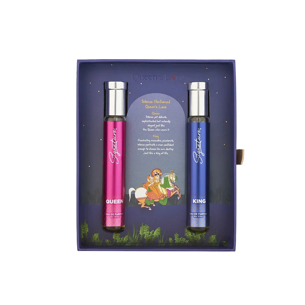 Signature Queen's Love Royal Gift Set King 30 Ml + Queen 30 Ml + FREE!! Cocktail Deodorant 200 ml