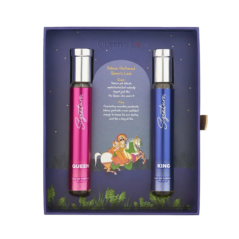 Signature Queen's Love Royal Gift Set King 30 Ml + Queen 30 Ml + FREE!! Cocktail Deodorant 200 ml