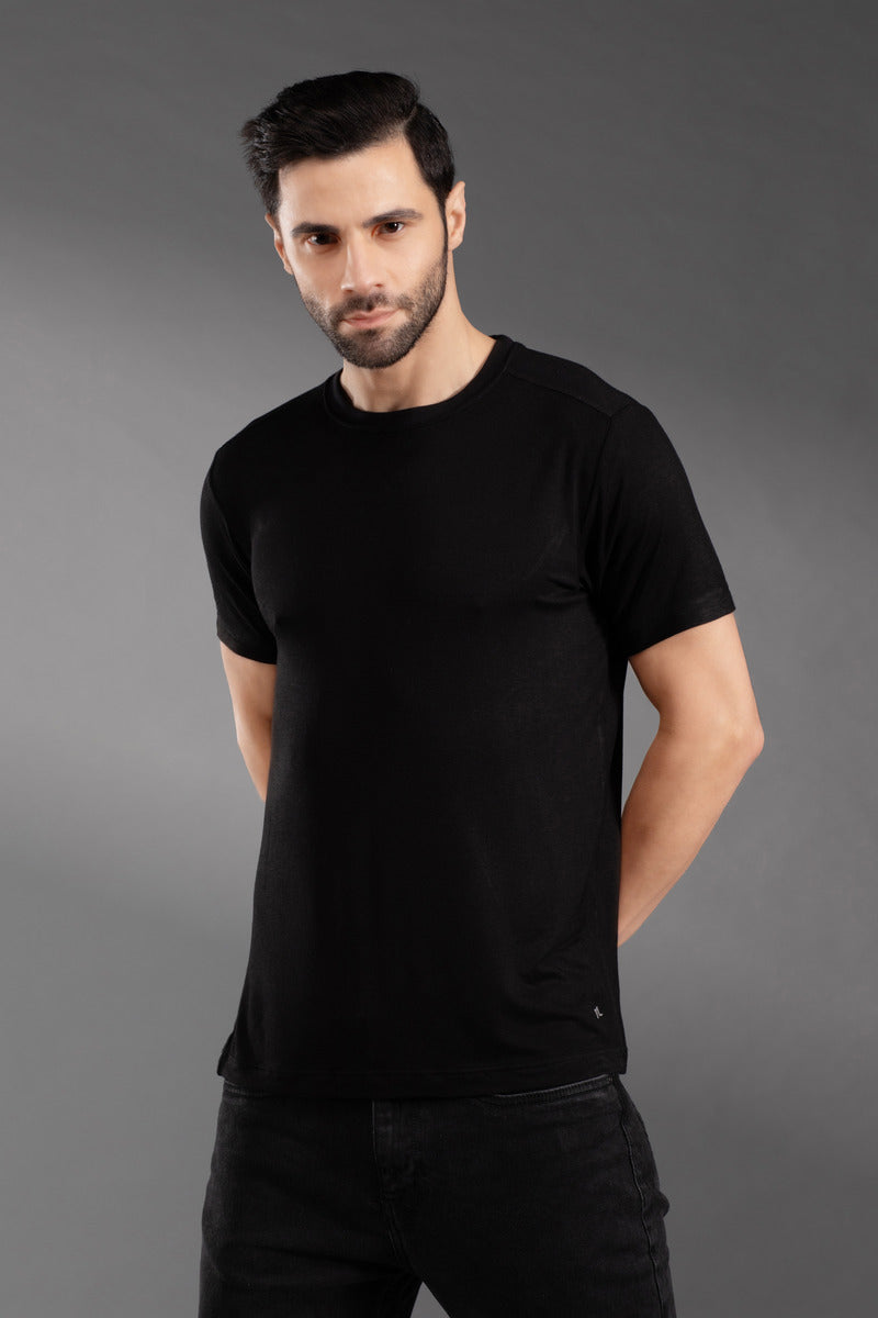 The Secret Loom Men's T-Shirt - 95% Bamboo, 5% Elastane - Premium T-Shirts for Men