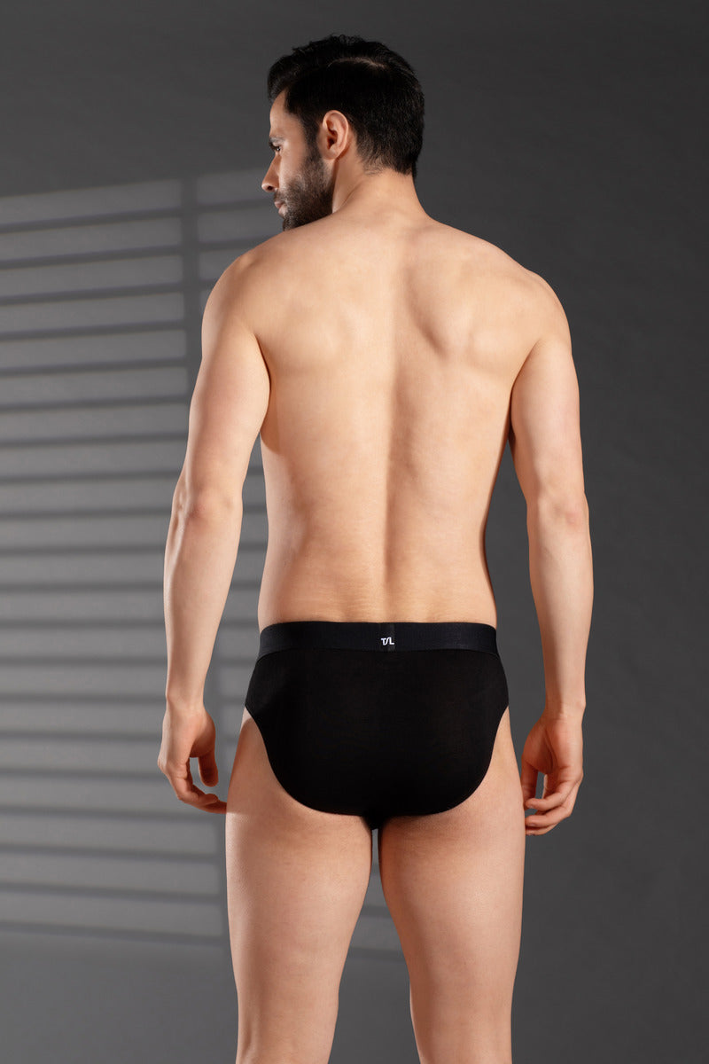 The Secret Loom Men's Brief - 95% Bamboo, 5% Elastane - Premium Underwear for Men