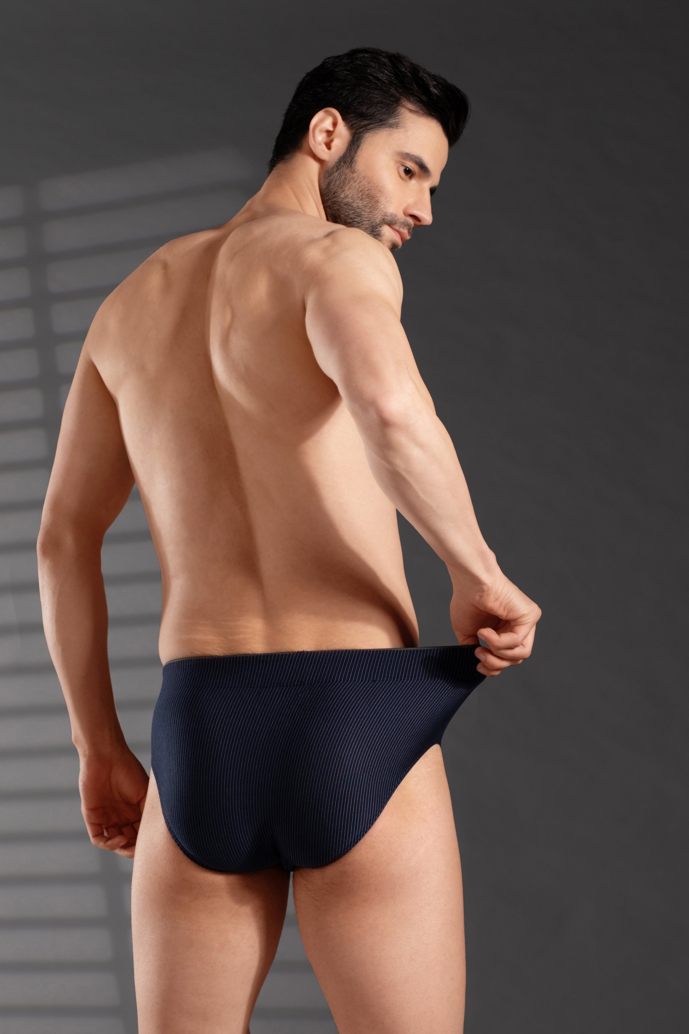 The Secret Loom Men's Brief - 80% Modal, 10% Polyester, 10% Elastane (Yarn Dyed) - Premium Underwear for Men, Soft and Breathable Briefs