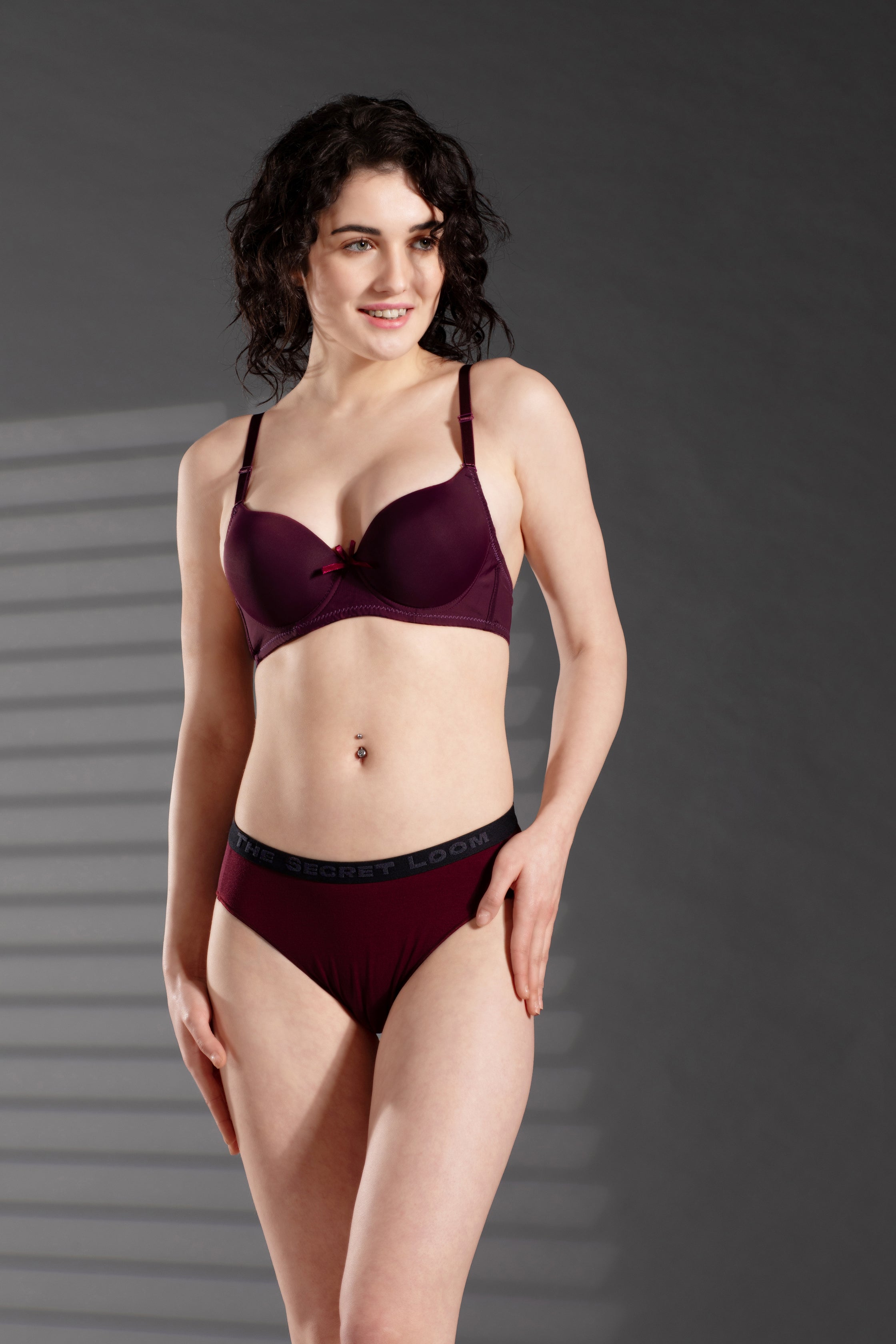 The Secret Loom Women's Bikini - 48% Modal, 48% Poly, 4% Elastane - Premium Bikini Set for Women