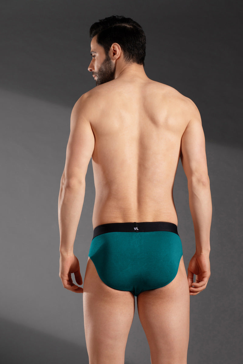 The Secret Loom Men's Brief - 92% Modal, 8% Elastane - Premium Underwear for Men