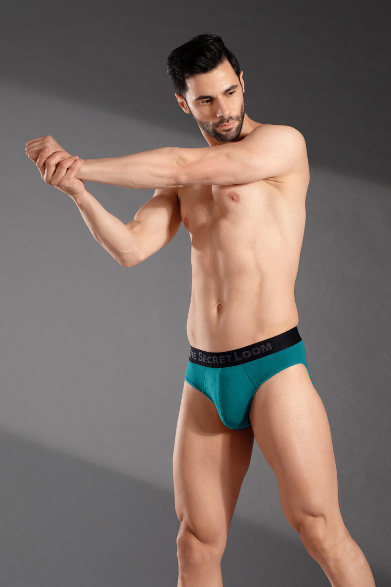 The Secret Loom Men's Brief - 92% Modal, 8% Elastane - Premium Underwear for Men