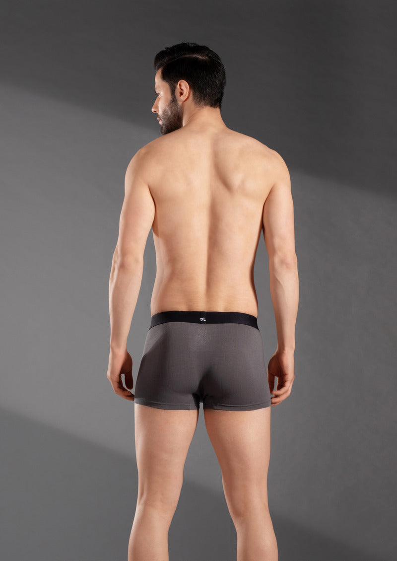 The Secret Loom Men's Trunk - 48% Modal, 48% Poly, 4% Elastane - Premium Underwear for Men