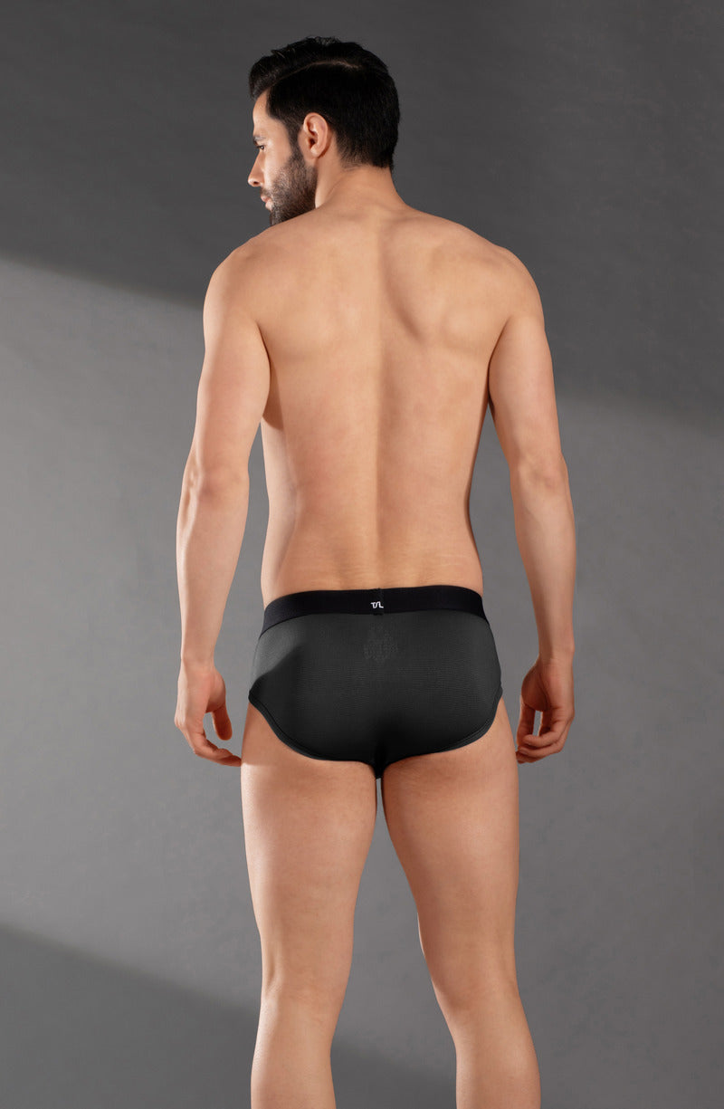 The Secret Loom Men's Brief - Premium 95% Poly + 5% Elastane