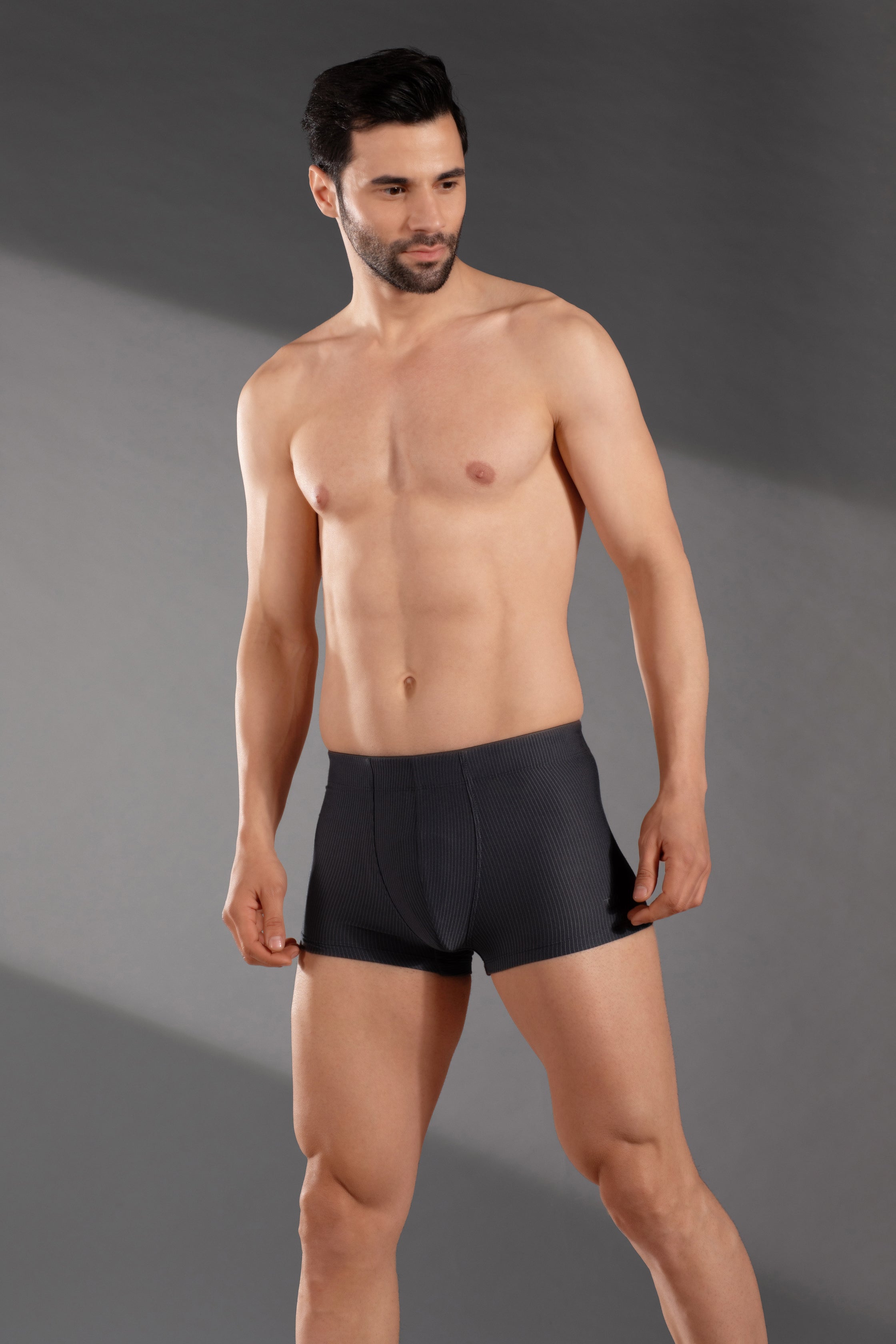 The Secret Loom Men's Trunk - 80% Modal, 10% Polyester, 10% Elastane (Yarn Dyed) - Premium Underwear for Men