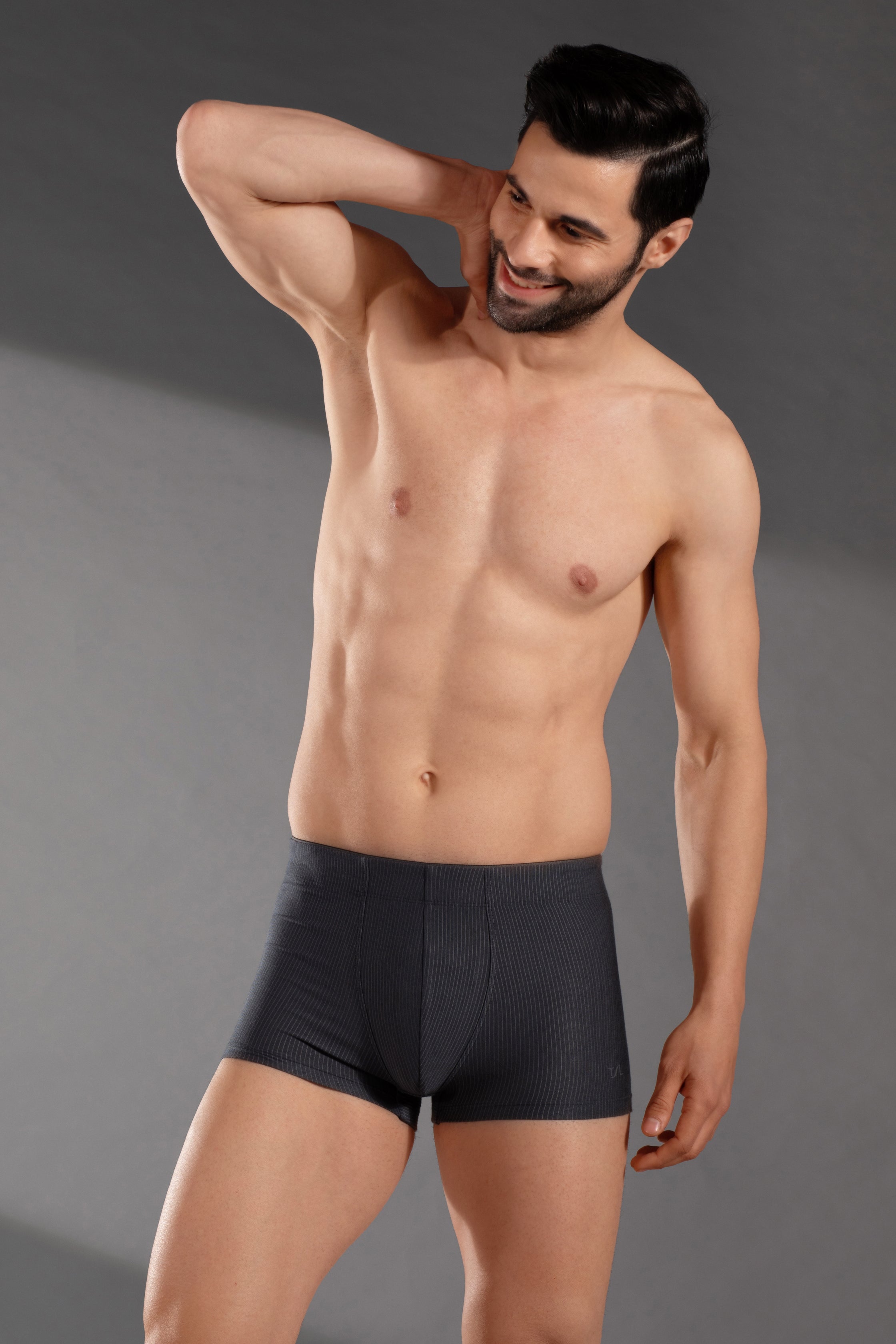 The Secret Loom Men's Trunk - 80% Modal, 10% Polyester, 10% Elastane (Yarn Dyed) - Premium Underwear for Men