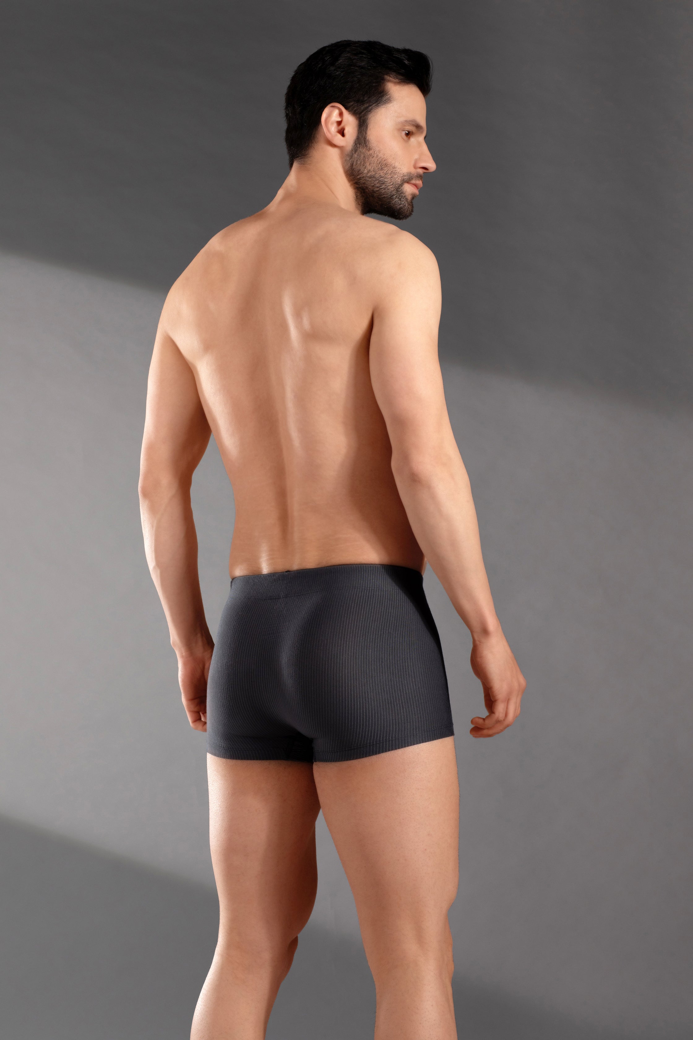 The Secret Loom Men's Trunk - 80% Modal, 10% Polyester, 10% Elastane (Yarn Dyed) - Premium Underwear for Men