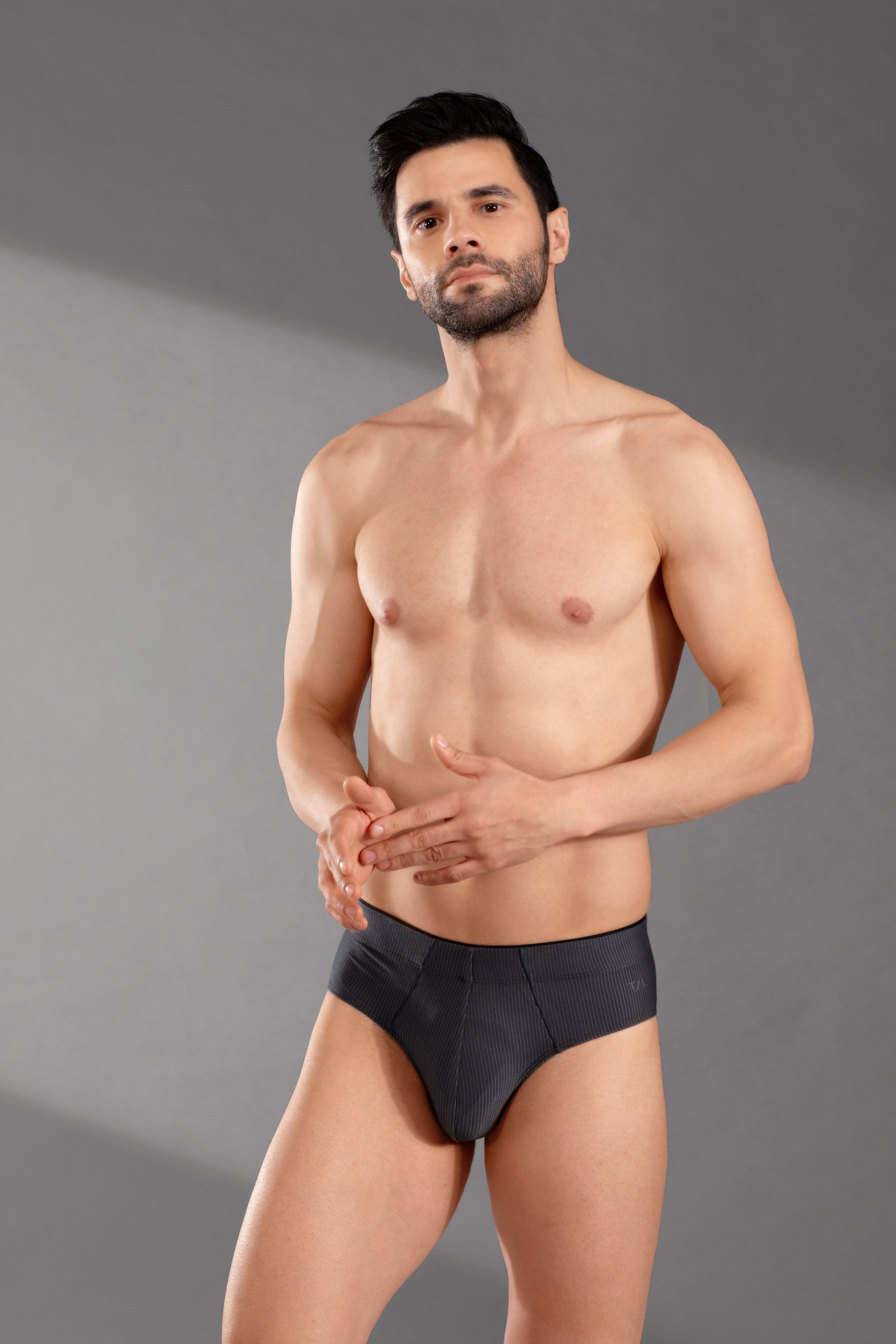 The Secret Loom Men's Brief - 80% Modal, 10% Polyester, 10% Elastane (Yarn Dyed) - Premium Underwear for Men, Soft and Breathable Briefs