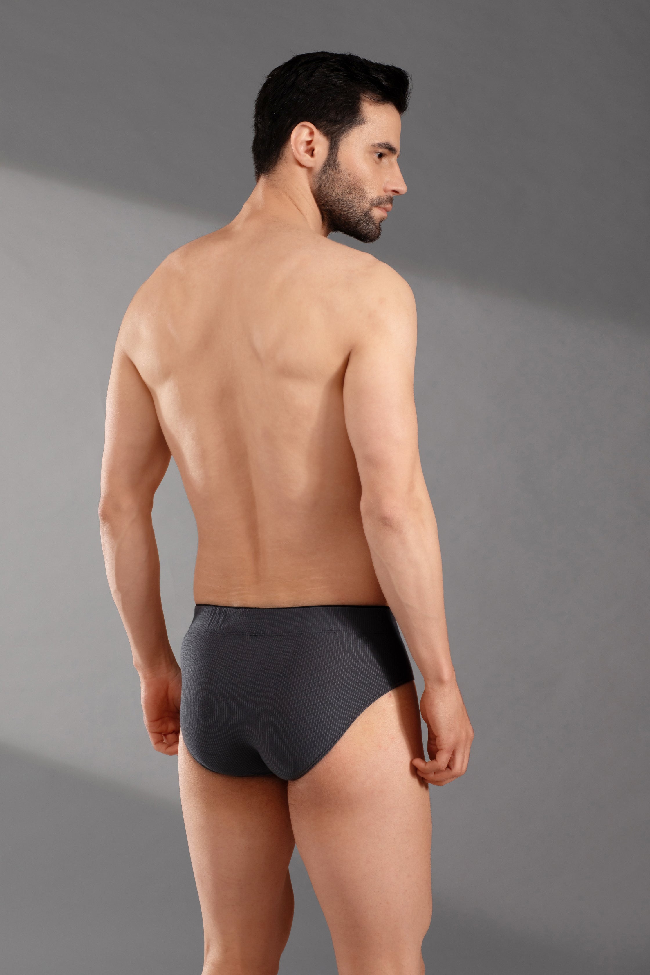 The Secret Loom Men's Brief - 80% Modal, 10% Polyester, 10% Elastane (Yarn Dyed) - Premium Underwear for Men, Soft and Breathable Briefs