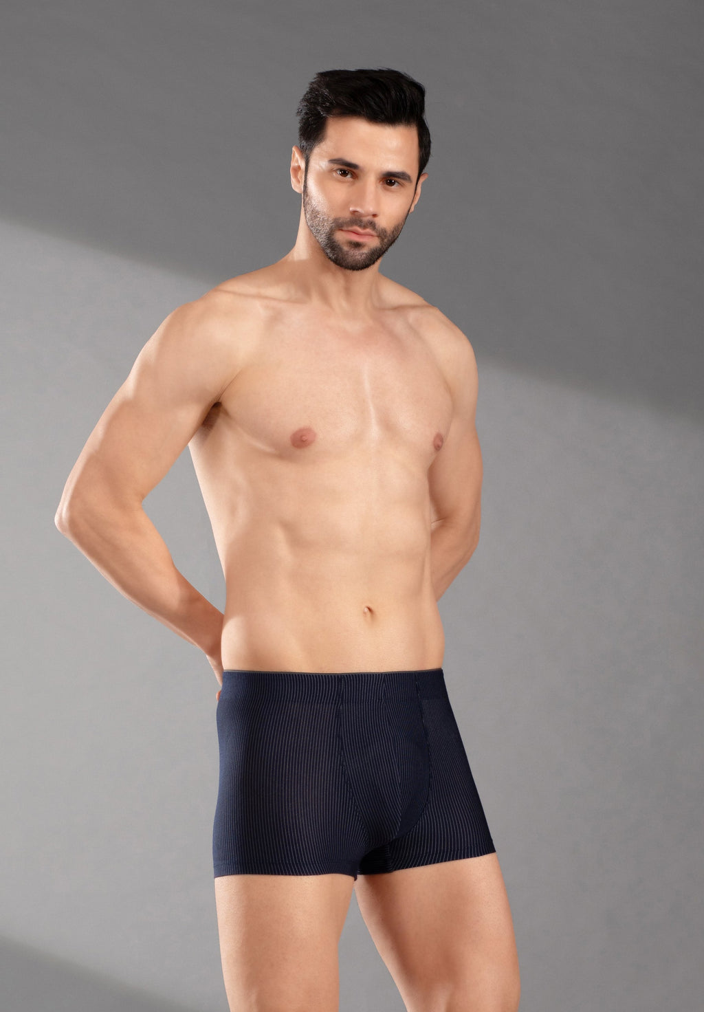 The Secret Loom Men's Trunk - 80% Modal, 10% Polyester, 10% Elastane (Yarn Dyed) - Premium Underwear for Men