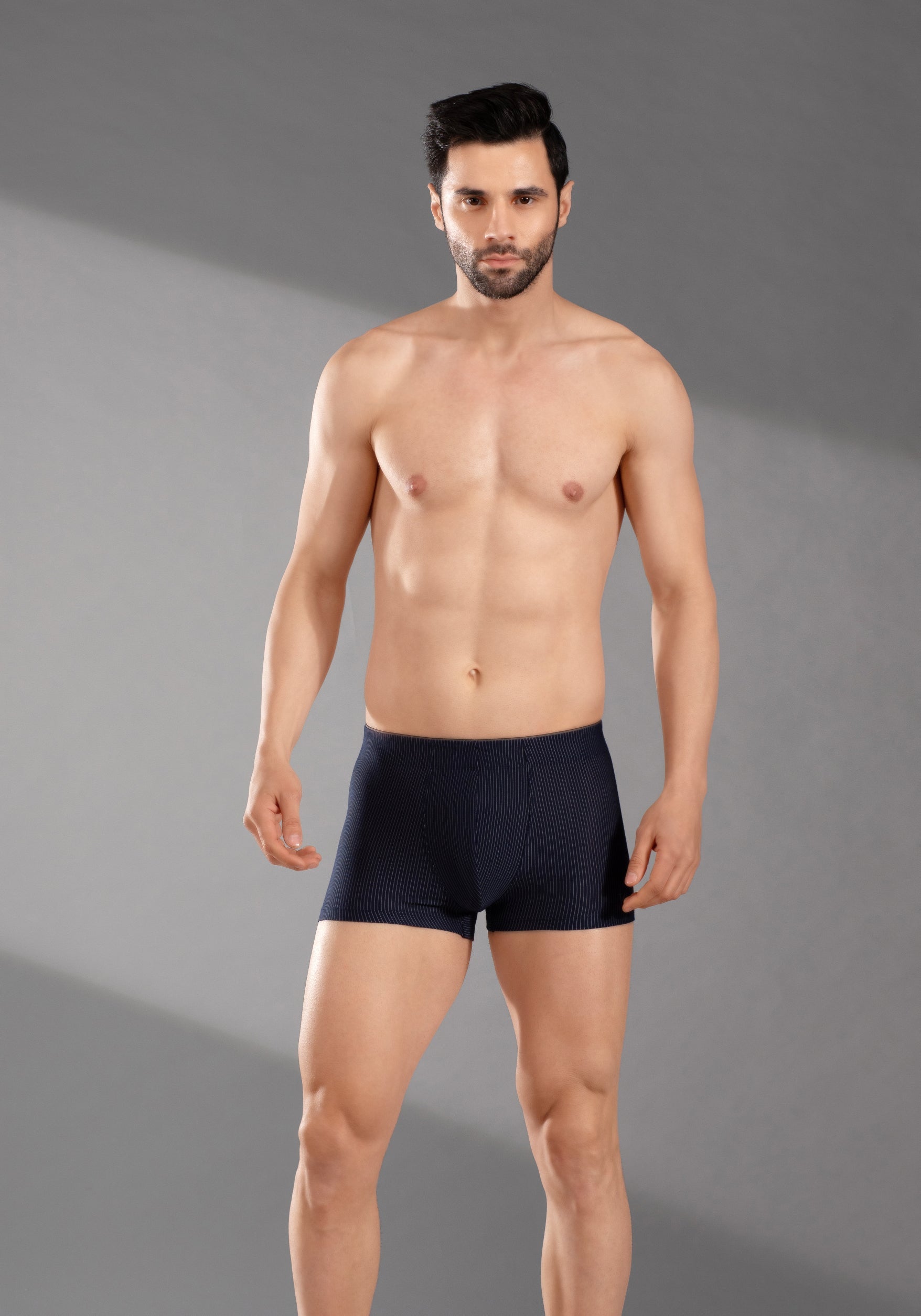 The Secret Loom Men's Trunk - 80% Modal, 10% Polyester, 10% Elastane (Yarn Dyed) - Premium Underwear for Men
